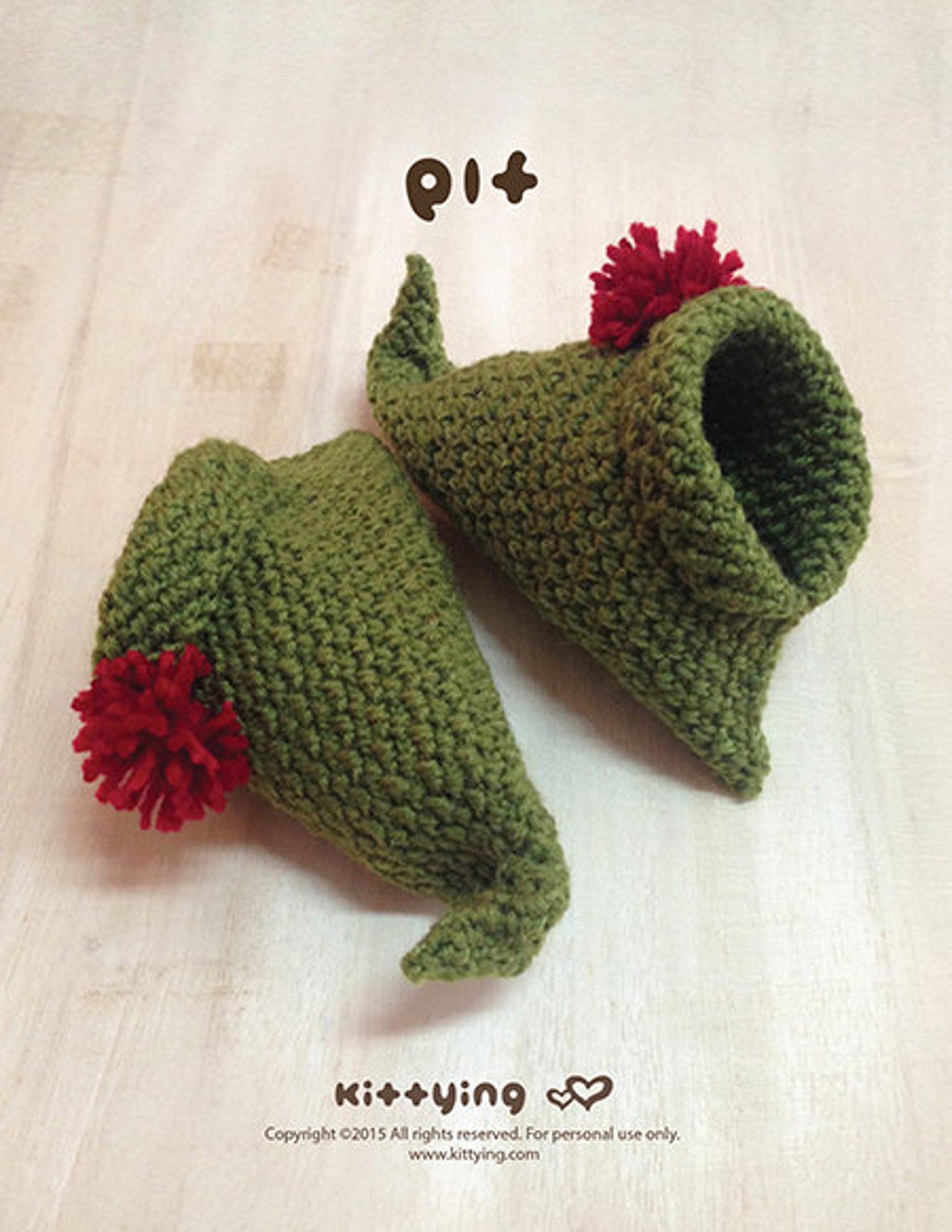Crochet Pattern Baby Booties Crochet Elf Slippers Winter Etsy
