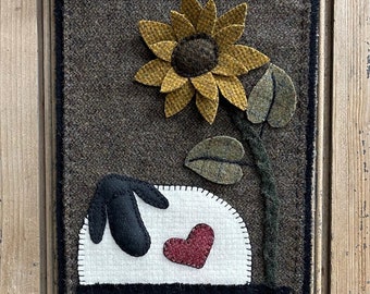Love Wool e-patroon | Lappendeken | Appliqué: