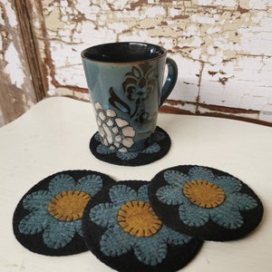 FLOWER MUG MAT Kit | Patchwork | Applique