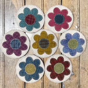 PENNY FLOWER Mat Printed Pattern | Patchwork | Applique