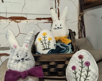 BUNNY EGG? ePattern | Patchwork | Applique