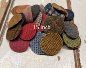 50 New Wool Penny Picks - 1 1 4 inch pre-cut Patchwork Applique