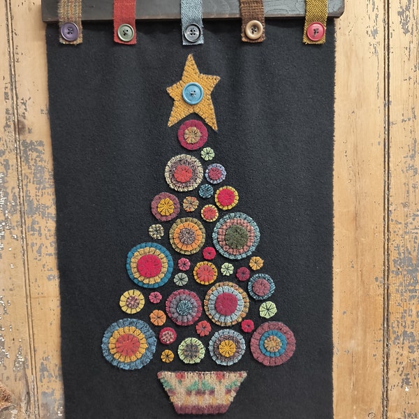 PENNY CHRISTMAS TREE Kit | Patchwork | Applique