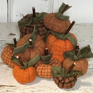 PUMPKIN PATCH ePattern | Ornaments | Bowl Fillers | Patchwork | Applique