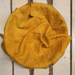 MUSTARD 01 (M) hand-dyed wool | Patchwork | Applique | Hooking | Punching