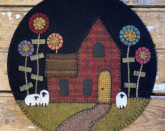 Welcome  Home Mat - ePATTERN Download | Applique | Patchwork | Hand Stitching