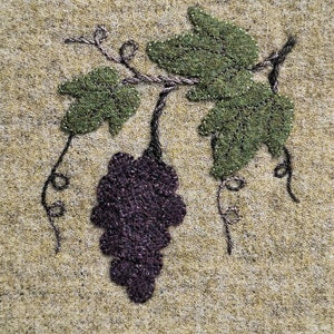 The Vineyard ePattern - Block 9 of French Country Farm | Appliqué | Patchwork | Hand Stitching | Stitch A Long | Wild & Wonderful