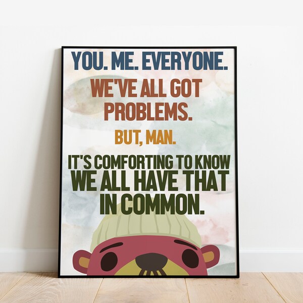 Pascal's Words of Wisdom - Animal Crossing - Classroom Poster Print
