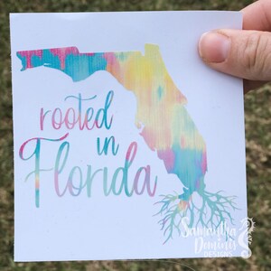 Rooted in Florida Decal