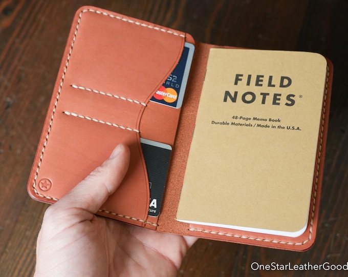 Field Notes wallet w/o pen sleeve "Park Sloper Senior No Pen” - natural skirting (SSNP)