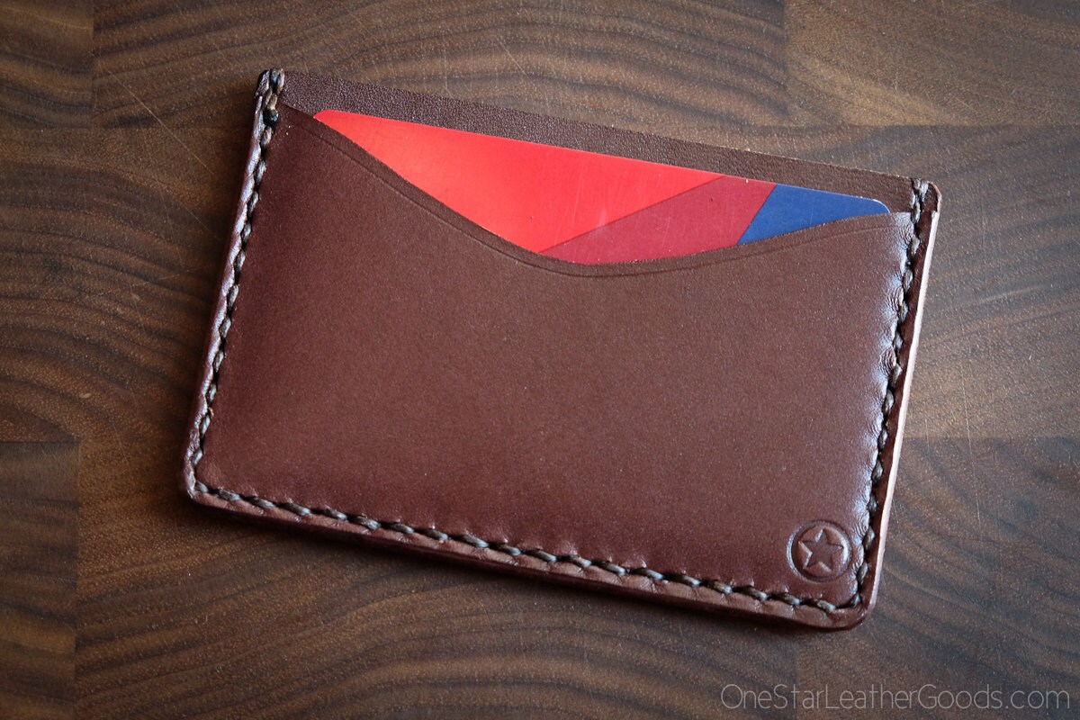 Three Pocket Flat Wallet, front pocket wallet, accessories for men