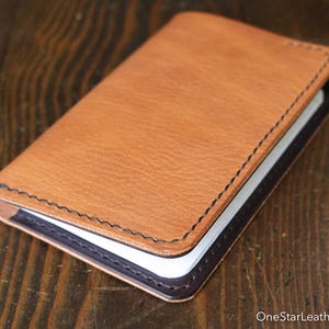 Billetera Field Notes sin funda para bolígrafo "Park Sloper Senior No Pen" - cuero de arnés envejecido color canela (SSNP)
