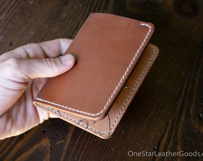 5 Pocket Slim wallet - Horween shell cordovan, natural