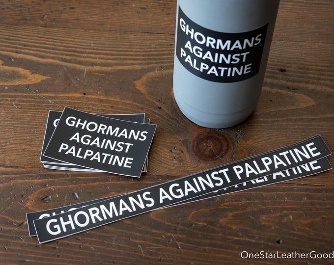 Ghormans Against Palpatine stickers