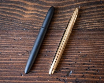 Pen add-on - Fisher Space Pen "Bullet", black and brass