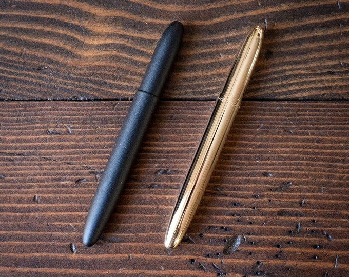 Pen add-on - Fisher Space Pen "Bullet", black and brass