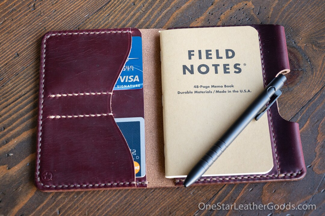 Feild Note Wallet Field Notes Wallet With Pen Sleeve