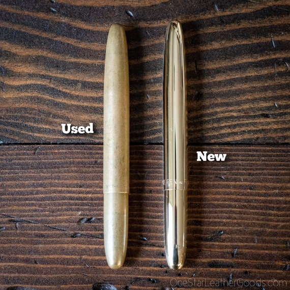 Pen Add-on Fisher Space Pen bullet, Black and Brass 