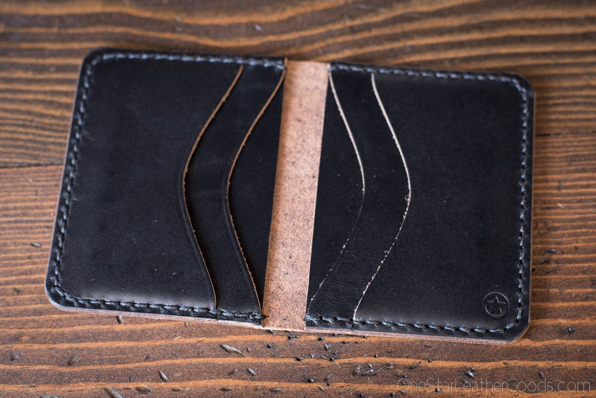 DISCOUNT 6 Pocket Horizontal Wallet, Horween Chromexcel leather, for ...