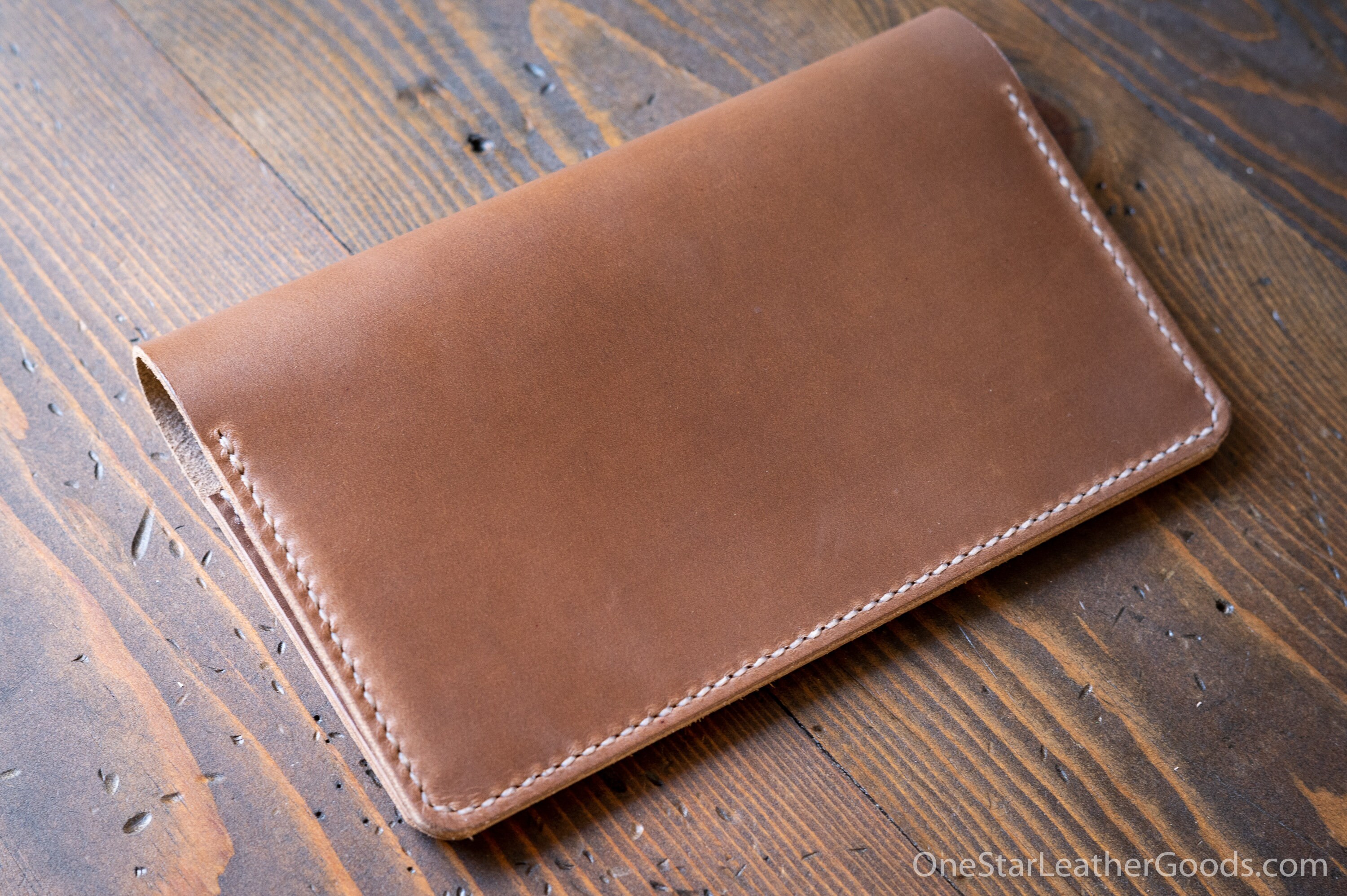 Moleskine Large (A5 size) Hardcover notebook Horween natural Chromexcel