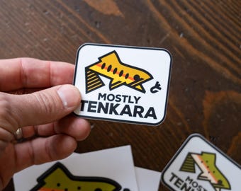 Fly fishing stickers - MT Logo