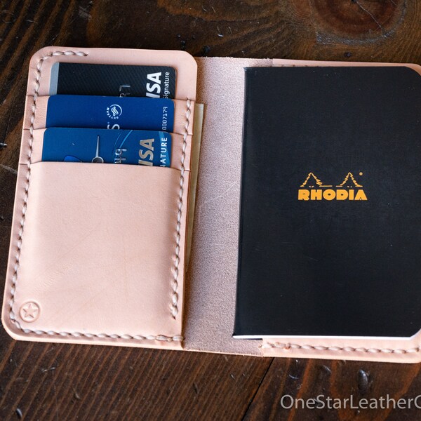 Notepad Wallet - Etsy