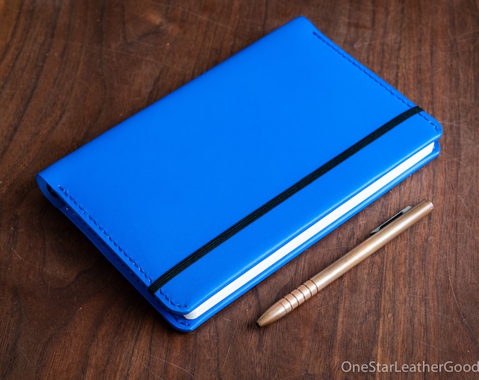 Leuchtturm 1917 Medium (A5) Hardcover Notebook wrap cover - blue
