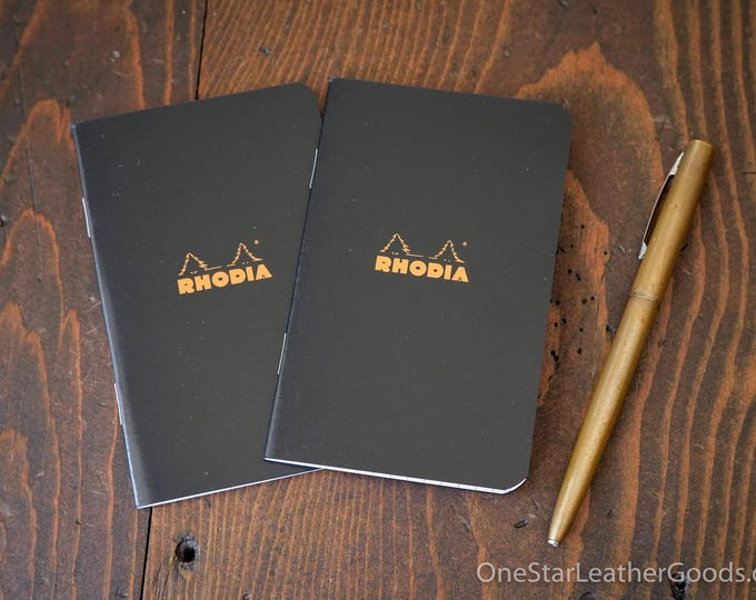 Rhodia A7 replacement notebooks for The Park Sloper Medium - set of 2