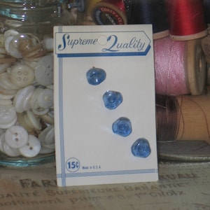 Vintage FASHIONETTE Buttons-Dark Red Buttons New Old Stock-Orig Card-Deadstock 58 inches