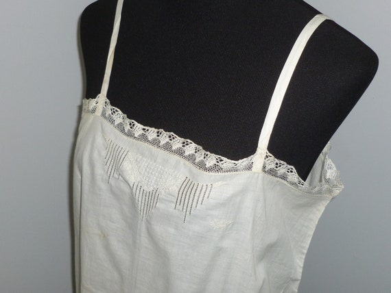 Antique Victorian Lingerie Chemise Edwardian Night