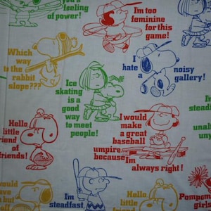 Vintage 70s Peanuts Sheets - Etsy