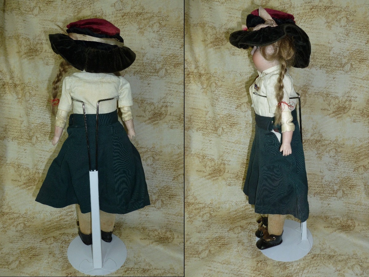 Antique 1900's Doll J.G.K. KESTNER #154 Germany Cork Stuffed