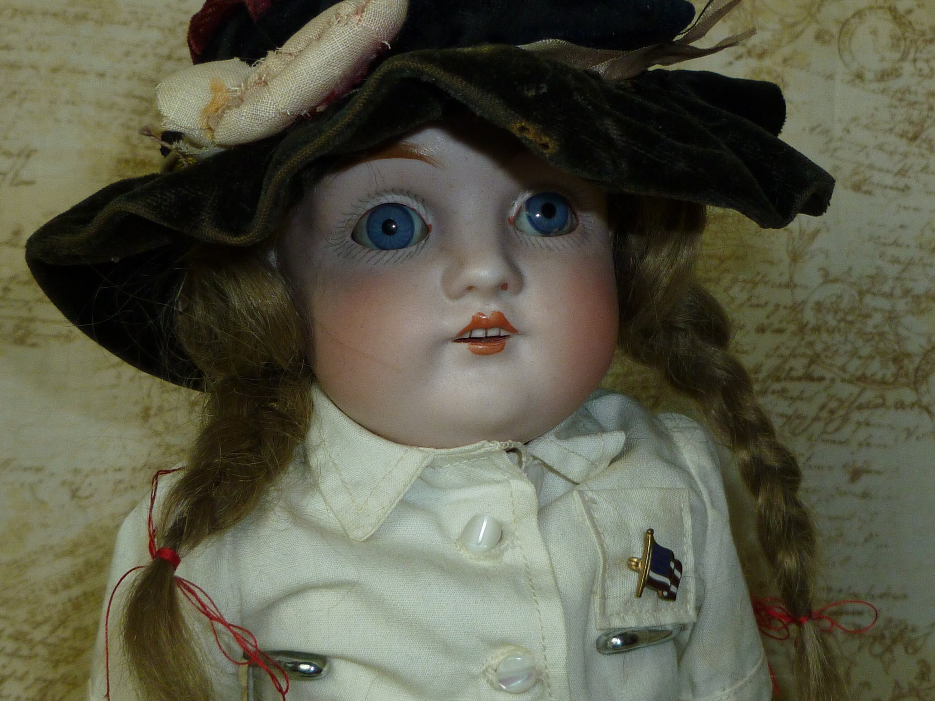 Antique 1900's Doll J.G.K. KESTNER #154 Germany Cork Stuffed