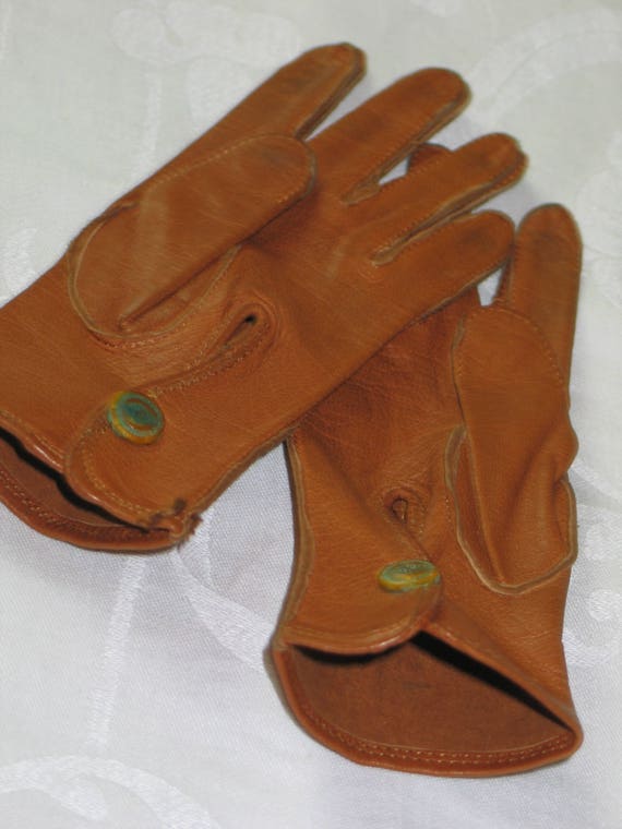 Darling Antique Toddler Children Gloves early 190… - image 8