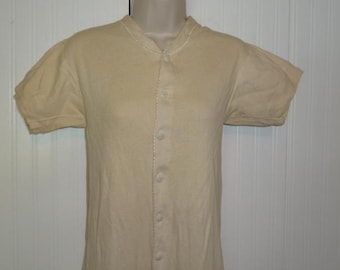 Antique Vintage Unisex PILGRIM Long Johns Long Underwear Union Suit Size 40 Cotton
