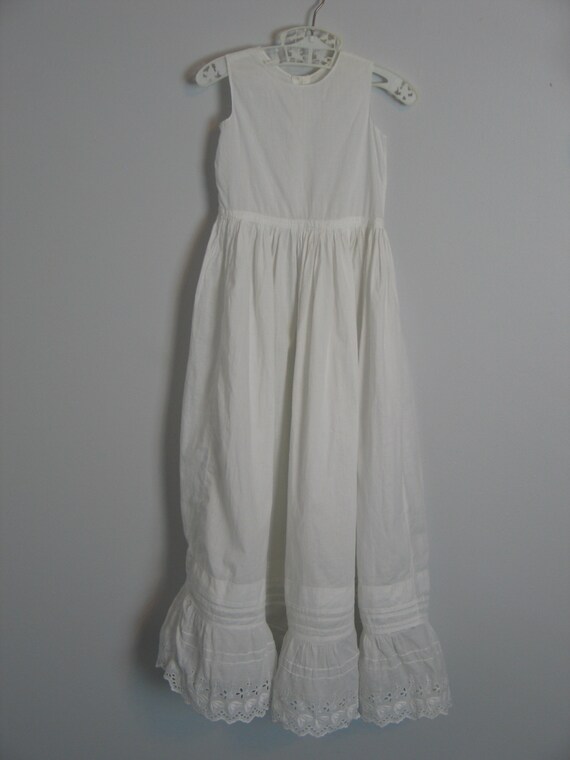 Antique Baby~Infant-Under Skirt Dress~Gown- Chris… - image 2