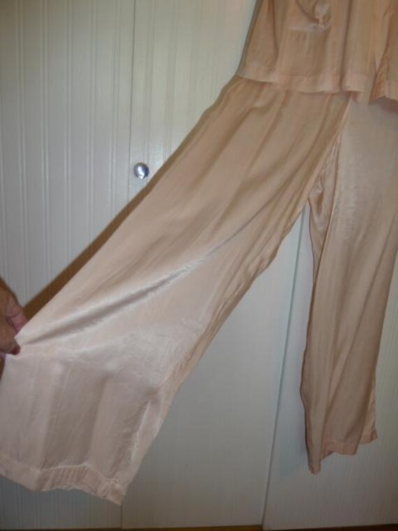 Vintage Satin & Lace Pajamas Barbizon Loungewear … - image 6