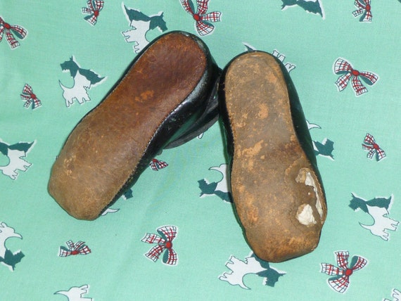 Darling Antique Mary Jane Shoes 1800s Baby Girl S… - image 10