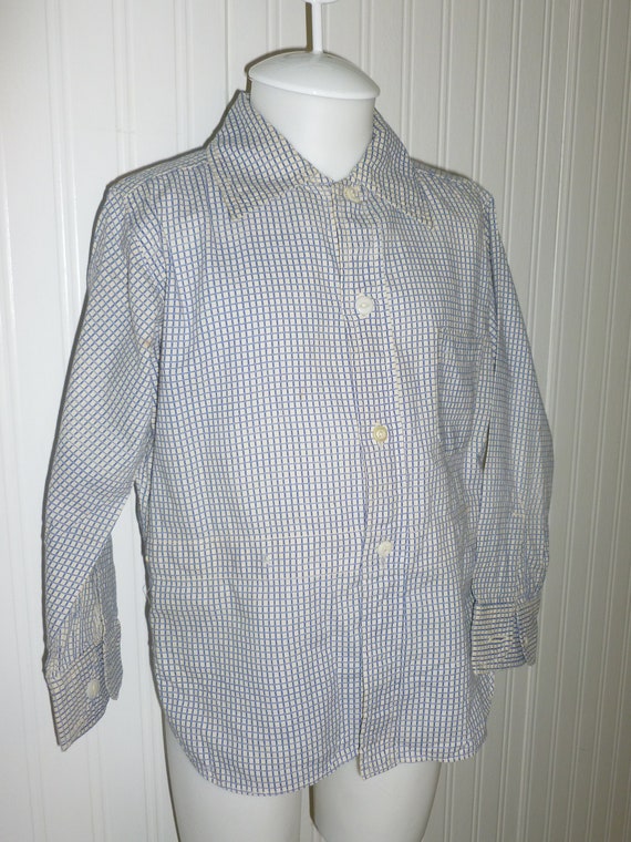 Sweet Antique Boys Shirt Childs Homespun Primitiv… - image 3