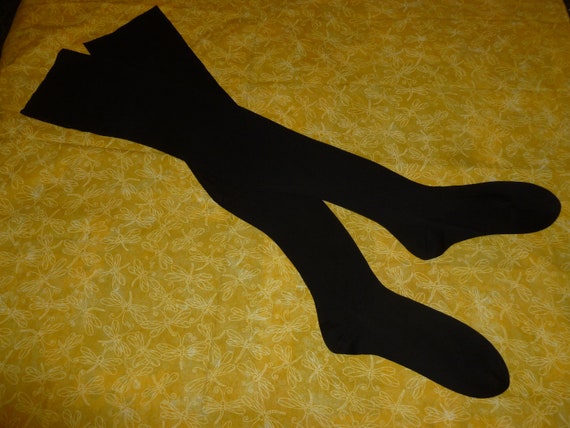 HTF NOS 1900s Edwardian Garter Stockings Antique … - image 4