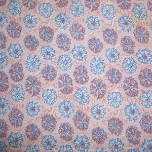 Vintage Novelty FEEDSACK Cotton Fabric -1940s 1950s 35&quot; x 37&quot; Quilt Sewing Doll