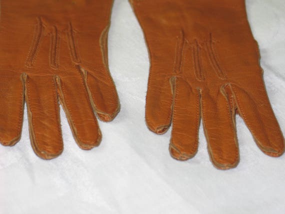 Darling Antique Toddler Children Gloves early 190… - image 4