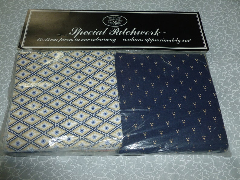 NIP Vintage Laura Ashley Patchwork Pieces Quilt fabric charm squares image 3