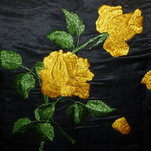 Antique Society Silk Tapestry Hand Embroidery Pillow Cover Vintage Roses
