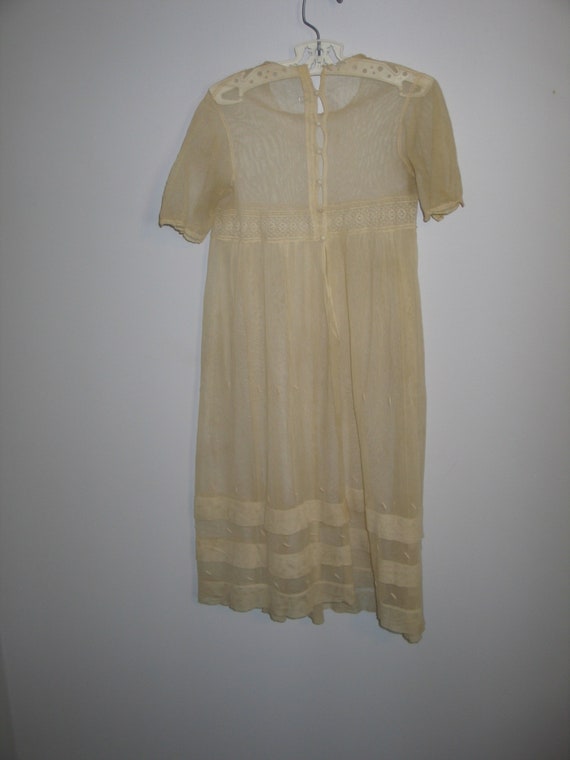 Antique 1900's SILK~Baby Dress~Christening Baptis… - image 5
