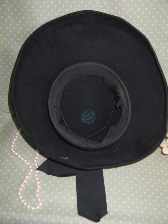 Antique Vintage Flapper Hat Fascinator Hat-Gatsby… - image 9