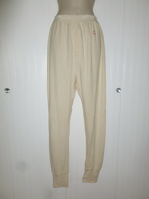 50s Vintage Military Winter Drawers Army Long Johns Military