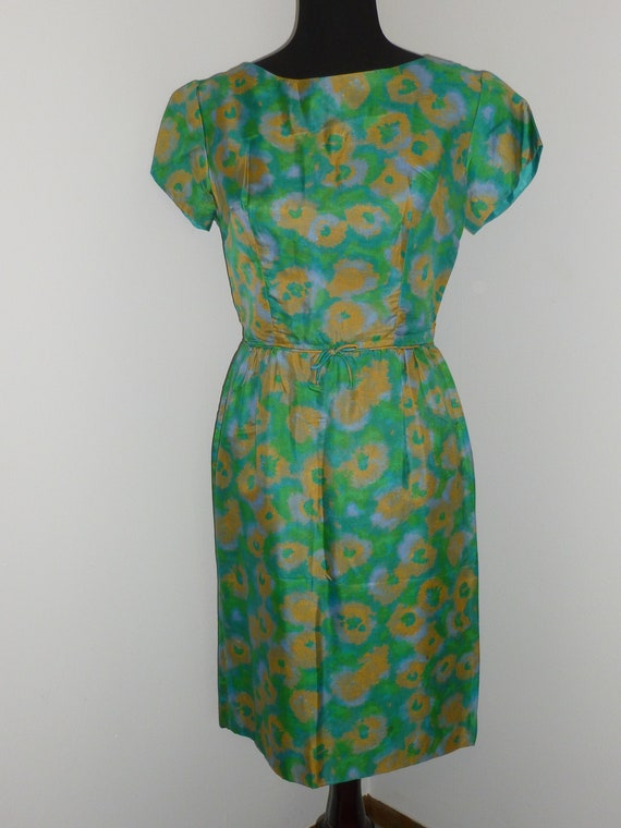 Cute Antique Dress 1940s 1950s retro dress Mid Ce… - image 2