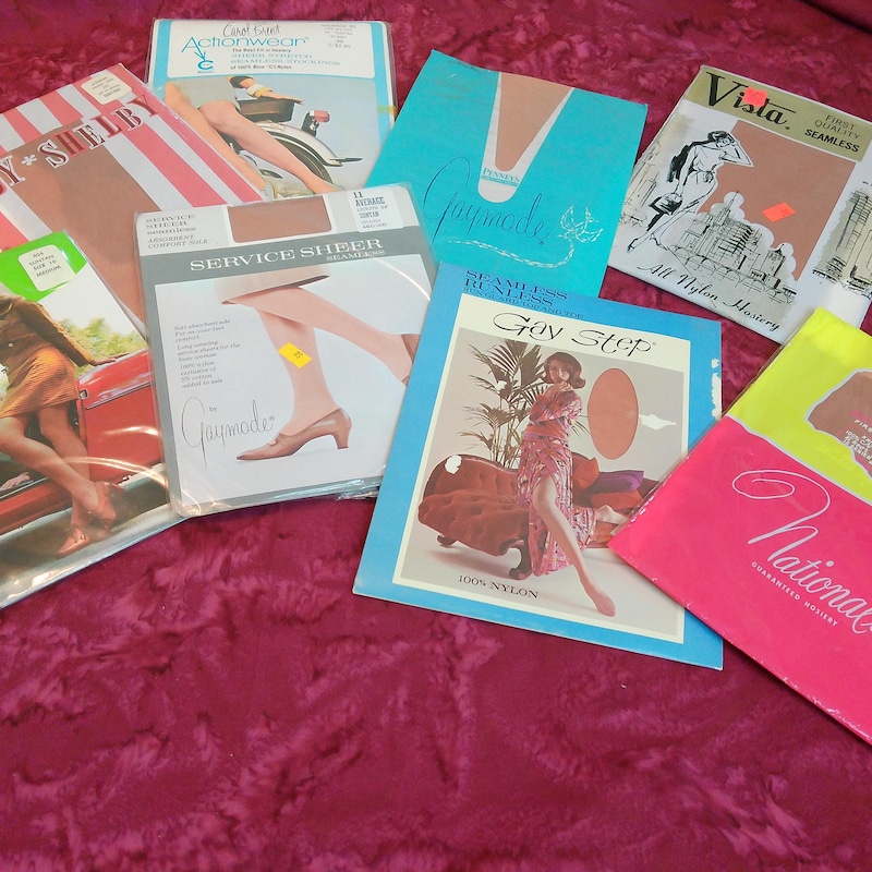 Seamed Stockings Etsy