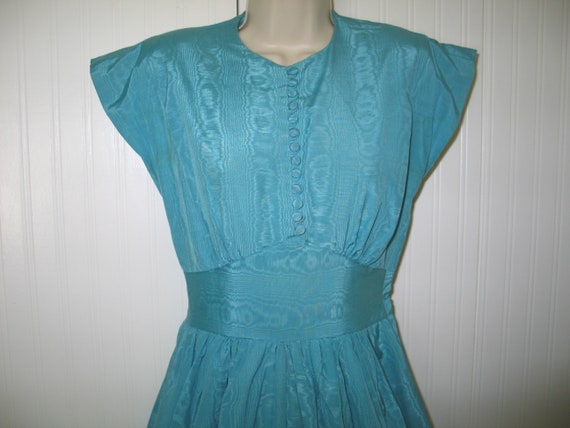 Darling Vintage Fred Perlberg Dress 1940s 1950s-S… - image 3